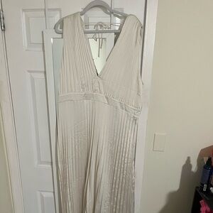 NWT Abercrombie pleated jumpsuit